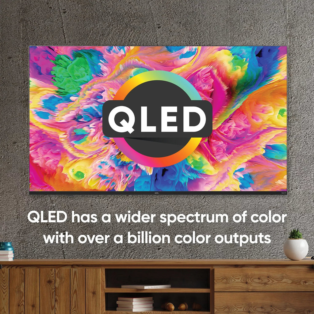 Effective Dolby UHD with Dimming, Refresh Atmos, 120hz (100071709) and Roku Dolby TV 75” (2160p) Rate, Smart QLED onn. HDR 4K Vision, Local
