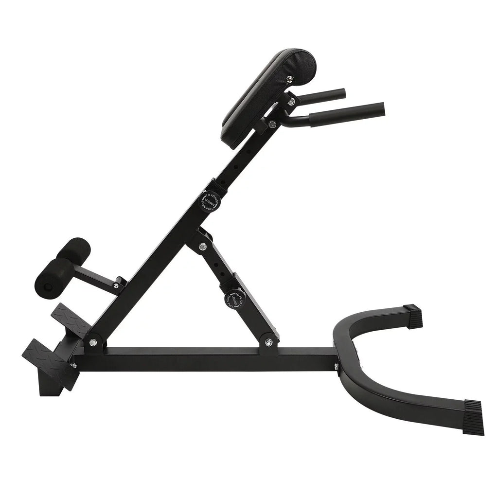 Extension Denest Bench - Lower Chair Back -Adjustable Hyperextension Machine Back Roman