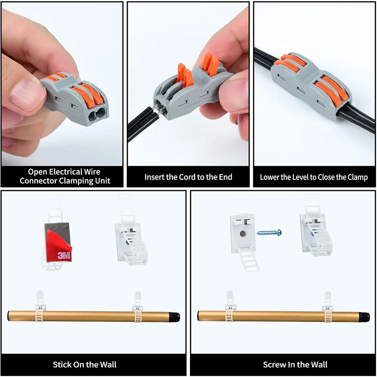 Rod, and Threading Through to Humidity Plug inches Coverage up with Ft³ briidea Rod Cord Easily Safe Effective Hole, 12/16/24 Installation Safe's Reducing 100/150/300 Dehumidifier Easy