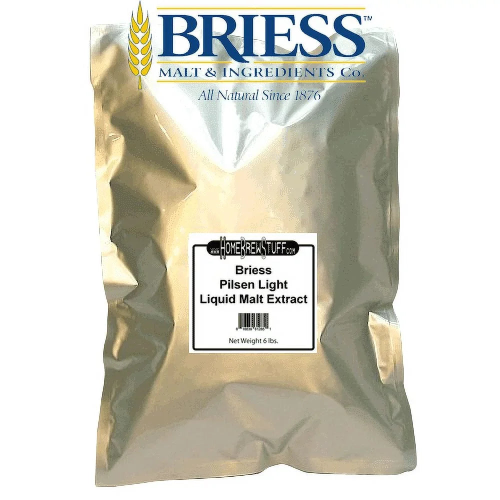 Homebrew Light Malt Extract Recipe Home Homebrewstuff Pilsen Beer 6lb LME Brewing Liquid