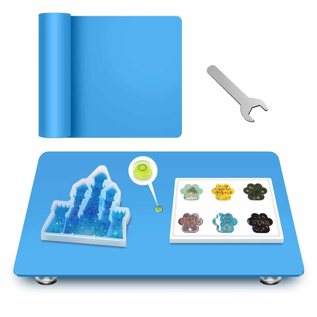 Multipurpose & Acrylic #Resi Board x ResiLevel 12" & - Leveling Resin Supplies Resin for Pouring. 16" for Epoxy Results! Ultimate Pro Flawless Adjustable Table Leveling Perfect The
