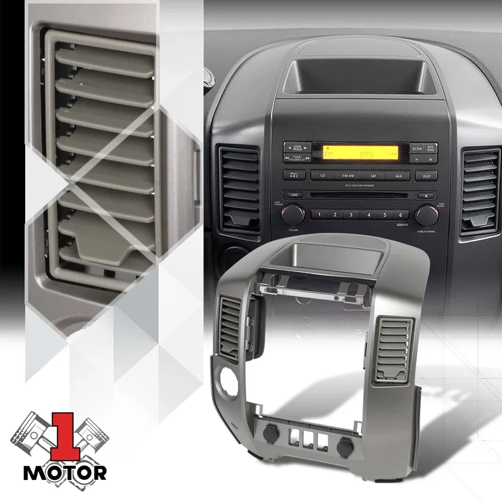 for Titan SE/XE Bezel Assembly Radio Instrument AC Center Console Nissan 04-2006
