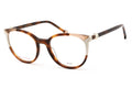 CH0056-C1H-52 Size CAROLINA Brown 52mm Women HERRERA 19mm Eyeglasses 145mm