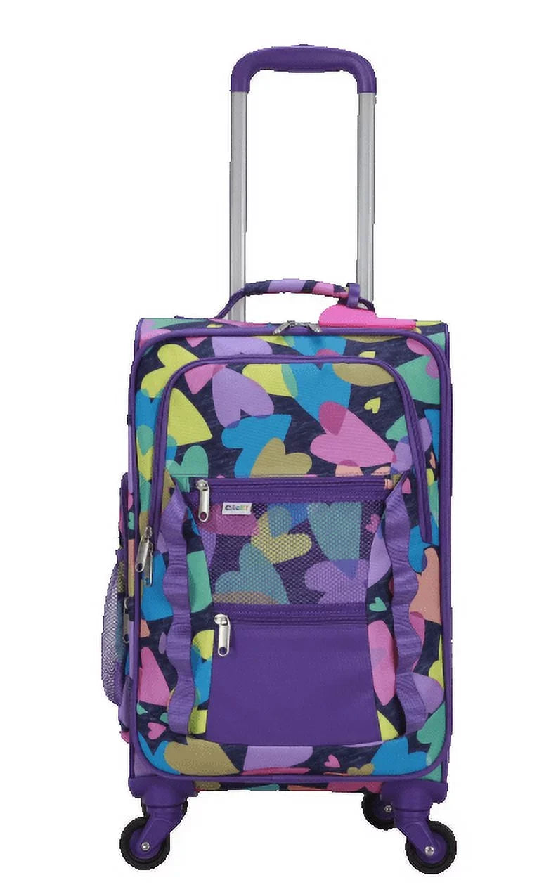 PC SOFTSIDE WITH CRCKT SPREAD CUBE 3 AND LUGGAGE TAG PACKING LOVE