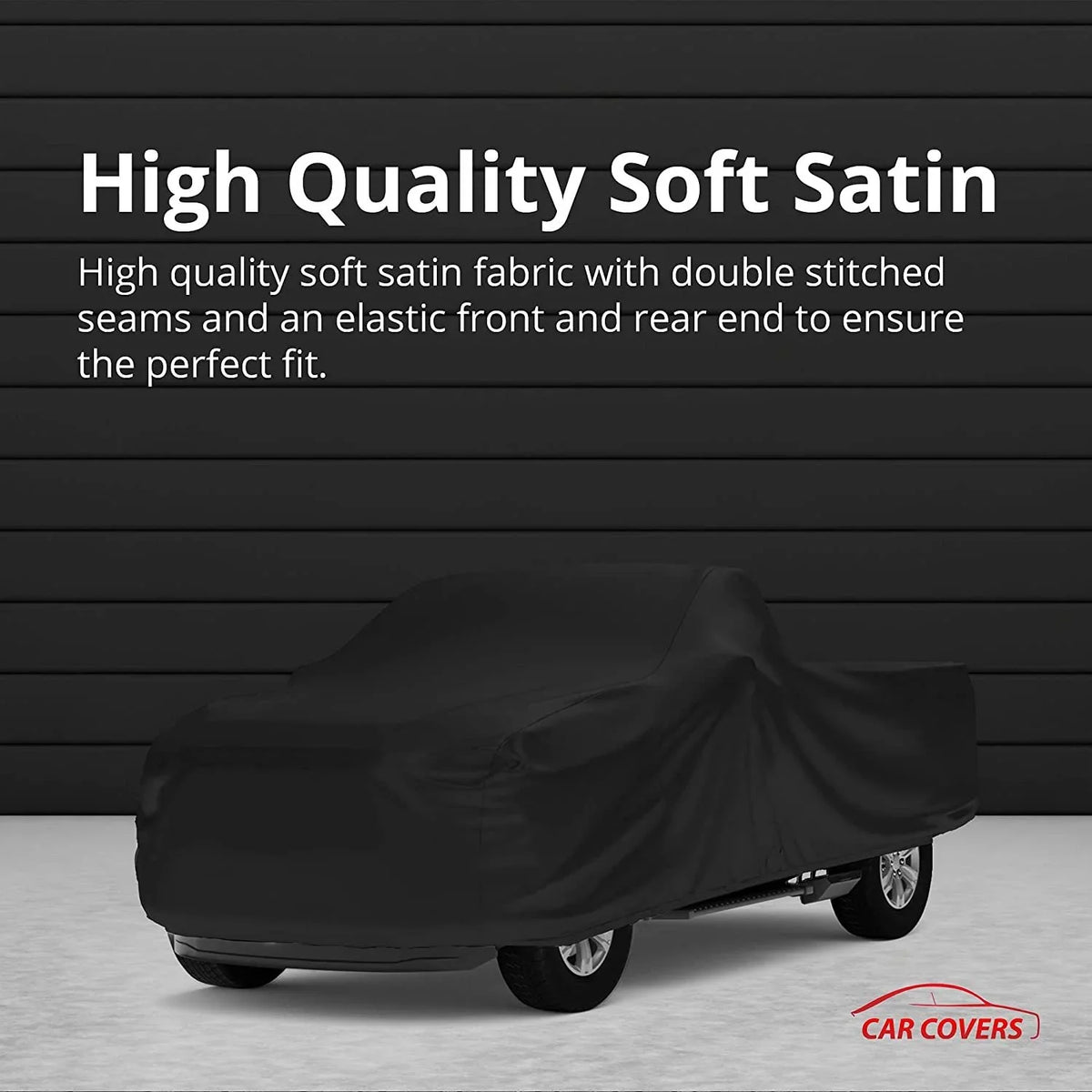 Use 8 Silverado Compatible Satin Truck - Vehicle - Storage Bag Indoor - Indoor - Cab, with Cover Bed Keep Includes Soft Looking 2020 Black Between Material Ft Ultra Chevrolet 2500 Crew