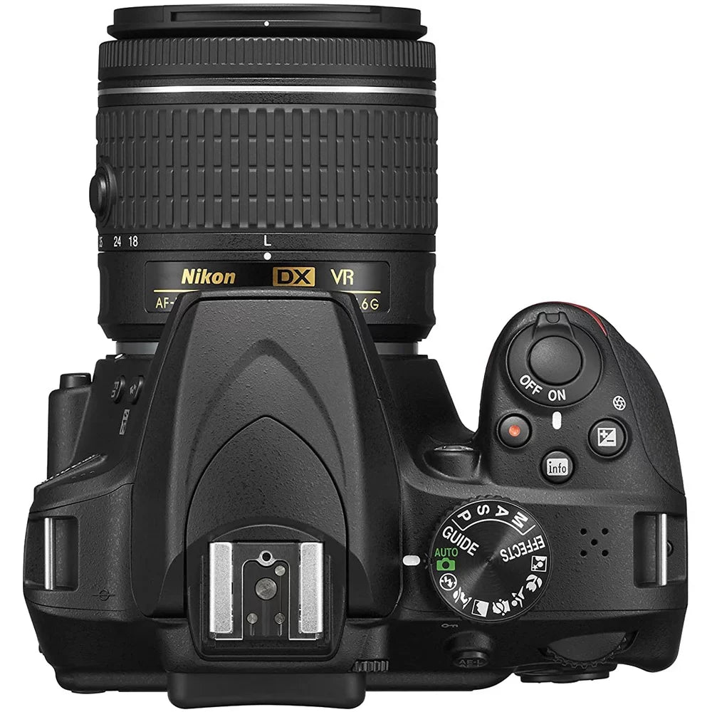 D3400 24.2 VR DSLR (Black) Nikon MP 1571B (Refurbished) Lens 18-55mm Restored Kit with Camera