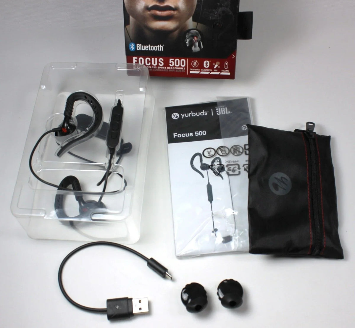 Sport Headphones Focus JBLFOCU500BLK In-Ear Wireless JBL 500