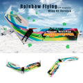 Flying Wing E0511 Delta Hobby V2 Tail-pusher Airplane Aircraft Rainbow 800mm Dancing Wingspan Wing KIT RC