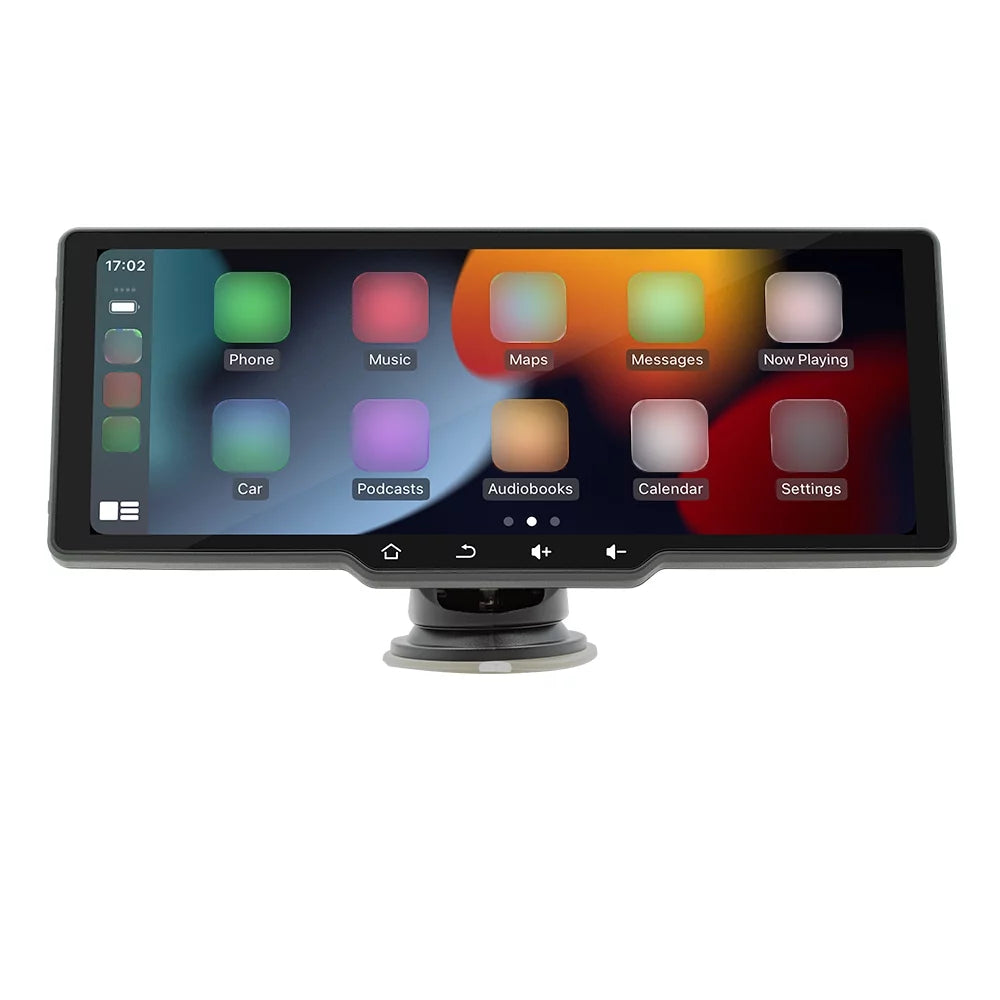 Auto CarPlay, Car Portable APP 10.26in Player， Recorder, Apexeon Camcorder, Camera, Car Wireless Video Car Control Mobilephone Rearview Multi-language