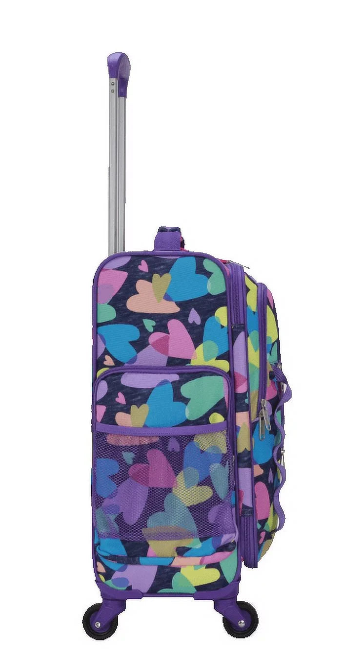 PC SOFTSIDE WITH CRCKT SPREAD CUBE 3 AND LUGGAGE TAG PACKING LOVE