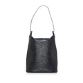 Epi Verseau Authenticated Unisex Pre-Owned Vuitton Bag Sac Louis Leather Shoulder (Fair) Black
