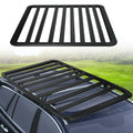 Cargo 660lbs Universal SUV Roof Max Fits System Cars Aluminum Car Platform, for Load, Carrier Black Rooftop Truck 67"x52"