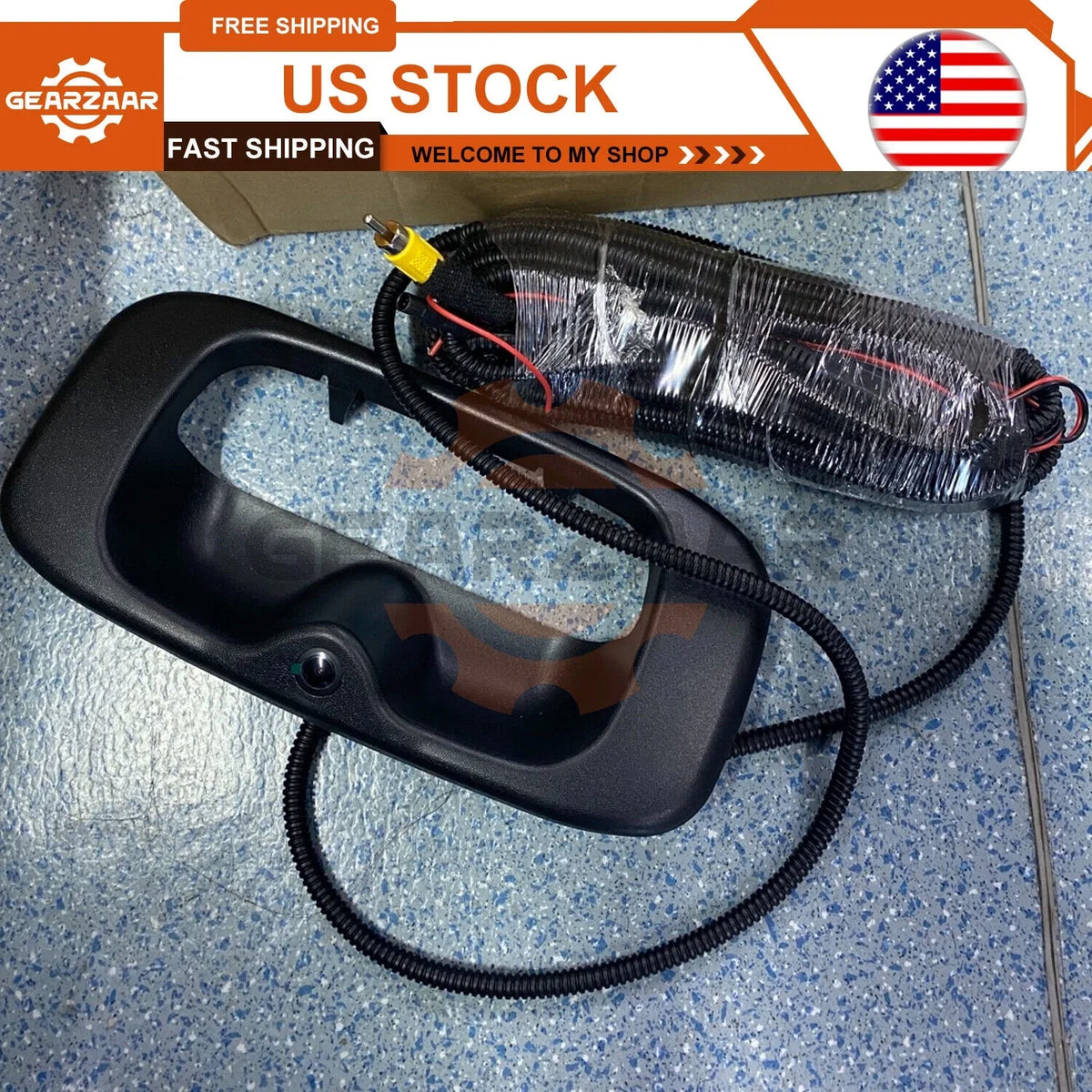 Chevy 1999-2007 Tailgate Camera US for Sierra Silverado Handle w/wire GMC Backup