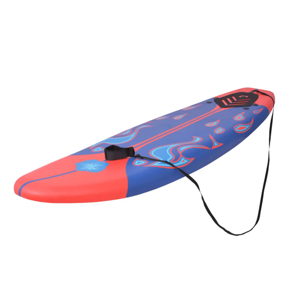 Blue and Surfboard 66.9" Red Irfora