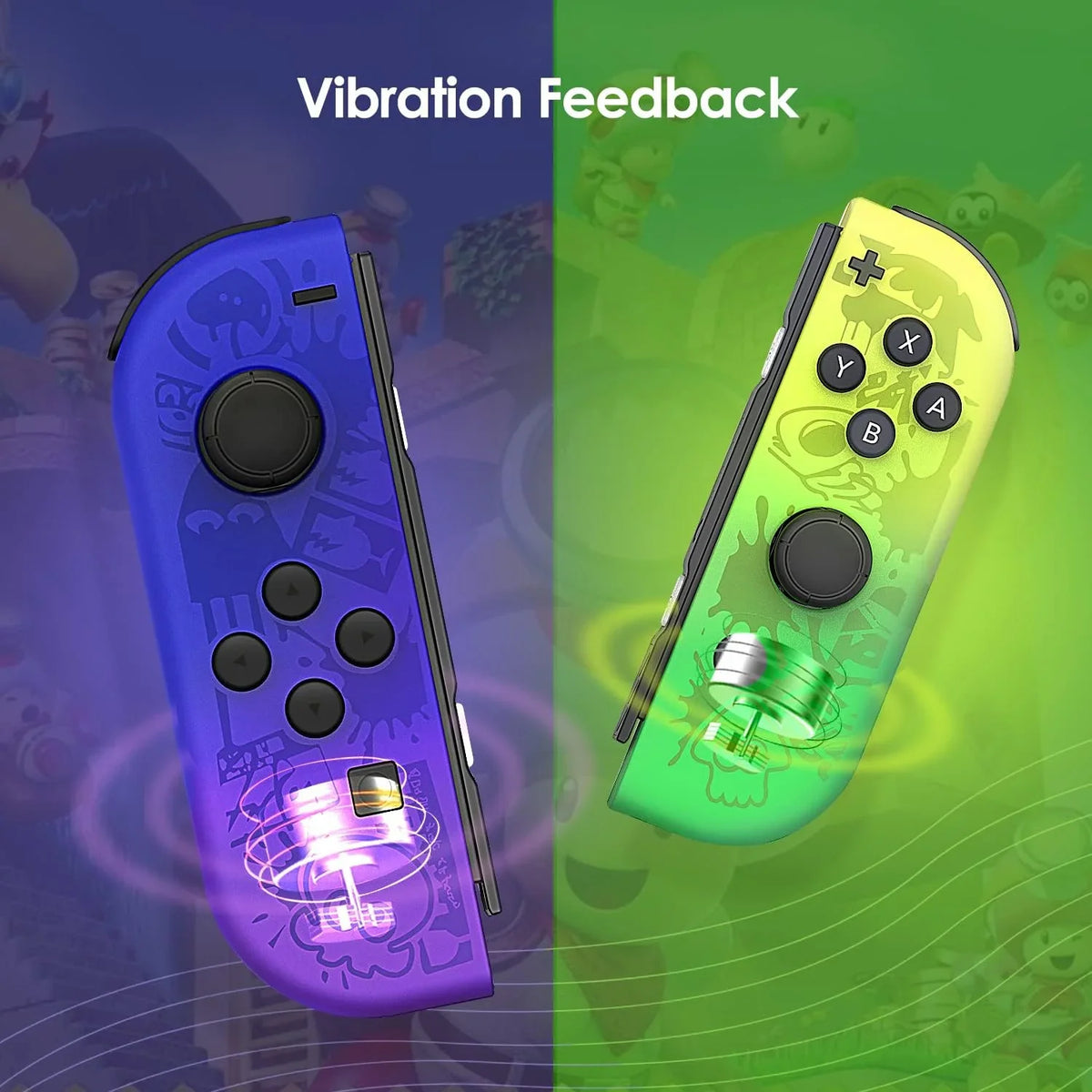 Special Edition Joy 3 Controller,Wireless Joystick- Nintendo Controllers cons Splatoon Switch Joy-Pad