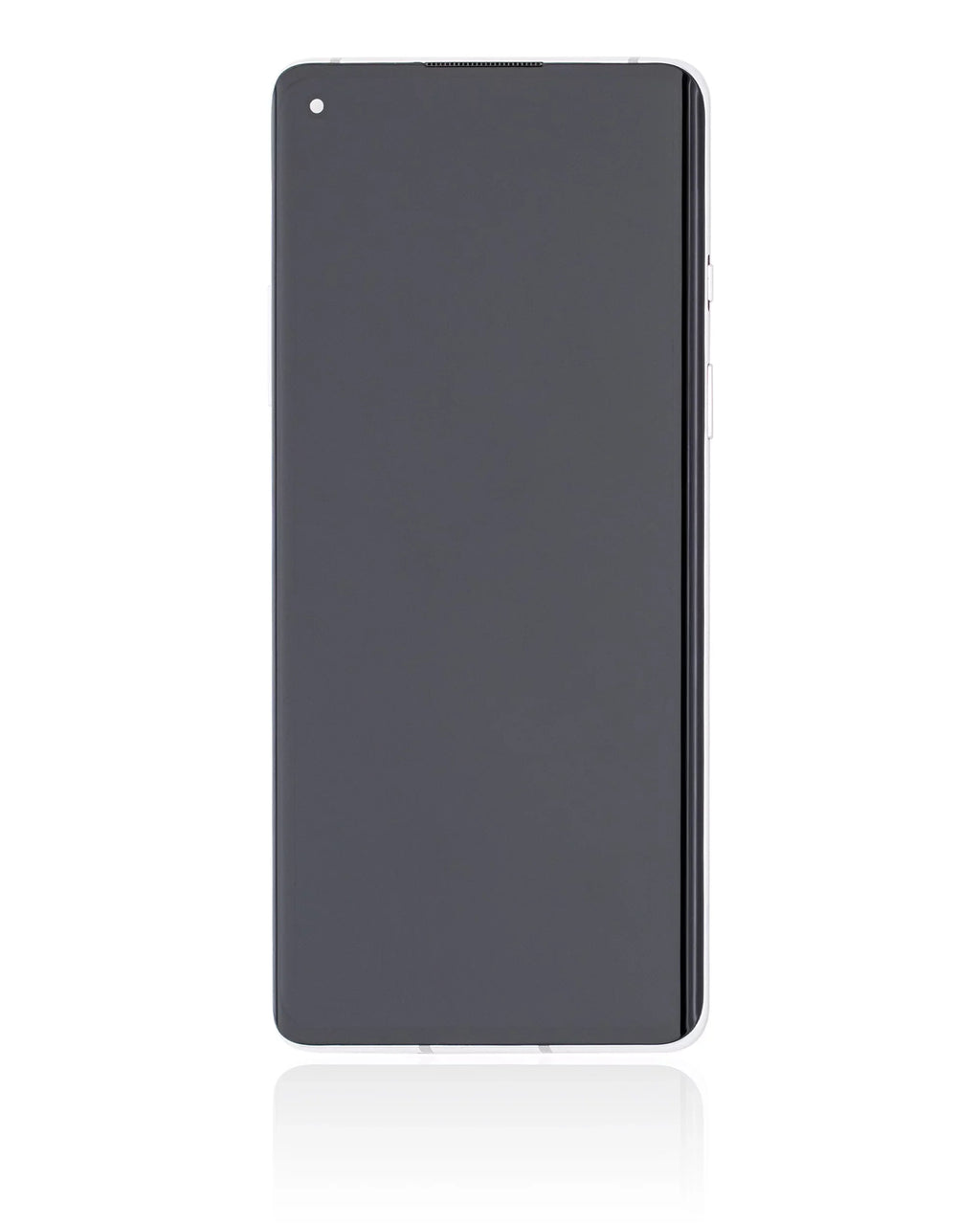 Assembly Replacement (Non-Verizon Compatible Frame Frame) OnePlus 5G OLED (Refurbished) 8 Silver) 5G UW (Polar For With /