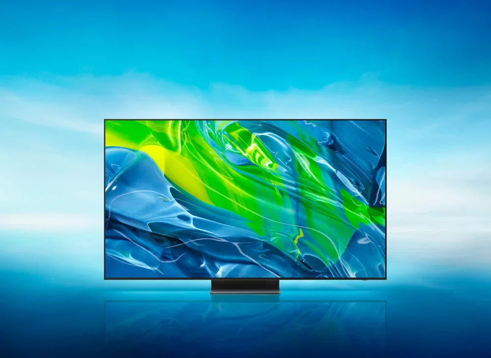 Class 55-Inch Mount Large 4D VLT7-B2 HDR a Sanus OLED - with TV 4K Series LED (2022) Tilt Self-Illuminating Advanced TV S95B Smart 42"- OLED Quantum 90" SAMSUNG Wall