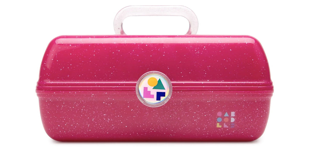Girl Sparkle Pink Makeup Caboodles Deep Box, On-The-Go