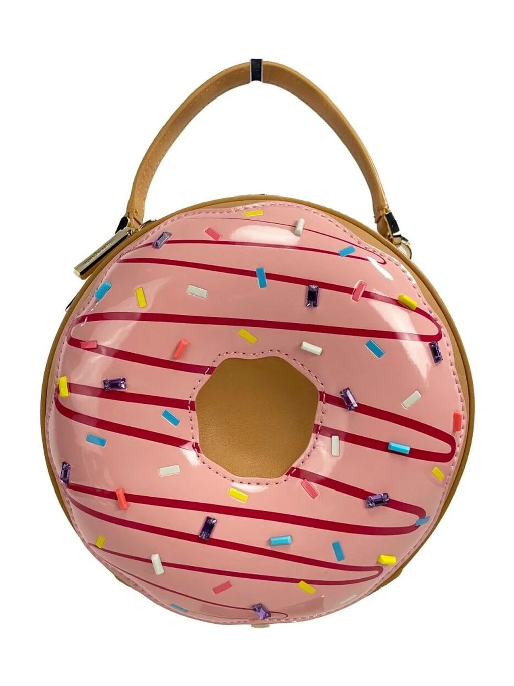 3D Coffee Kate Break Bag Crossbody Purse Spade Donut