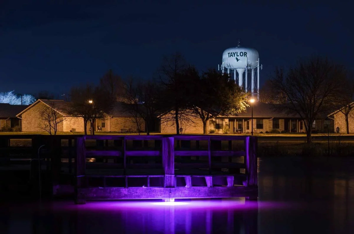 Light Underwater LED Remote Color Changing Multi-Color Control with Fishing Dock-7500