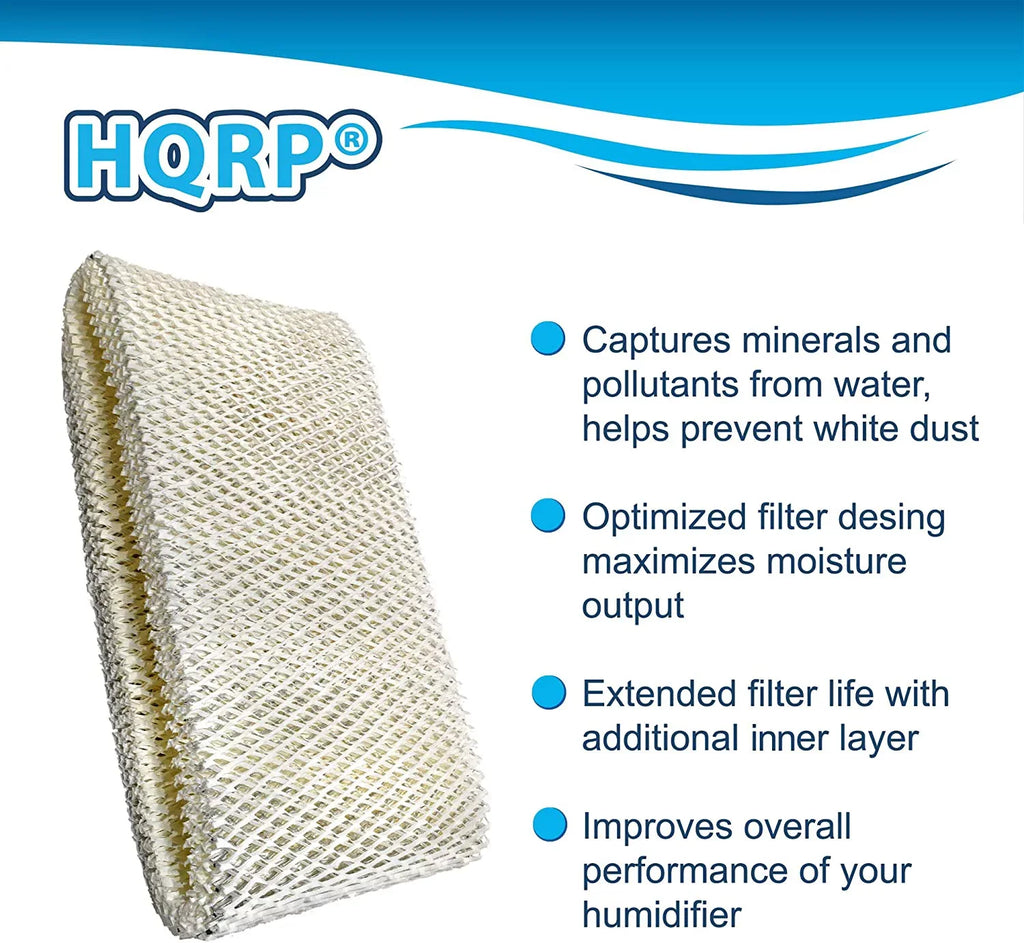for W15 HQRP BCM3656 Humidifier 3-Pack Bionaire Filter W14 W12 BCM3955 BCM3855 BWF75 SWF75 BCM3600