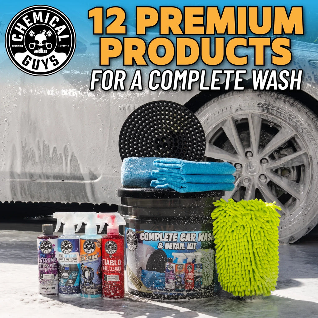 Chemical Detail & Car Kit Complete Premium Guys 12 Wash Piece