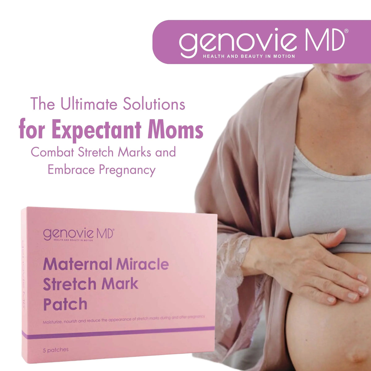 Mark Stretch MD Maternal Patch Miracle GENOVIE