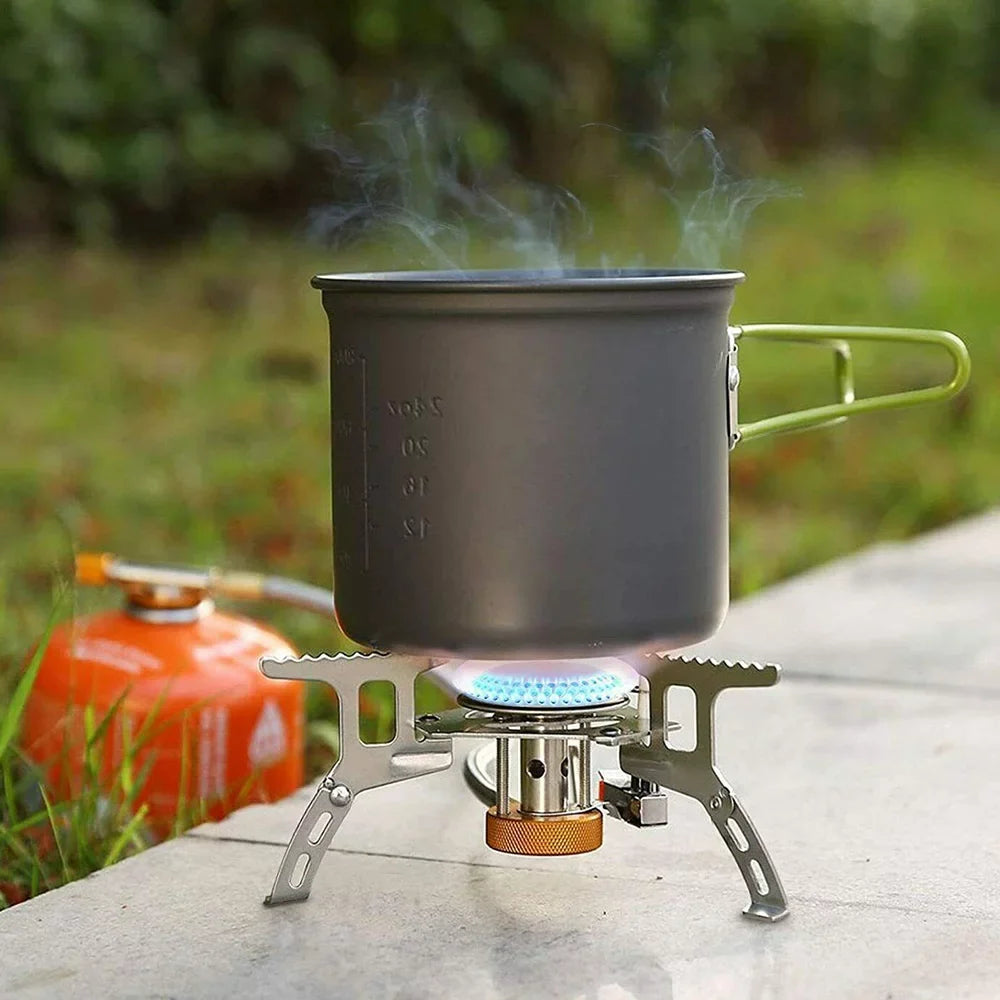 Windproof Portable Silver Lightweight Camping Outdoor, Stoves, for stove Backpacking