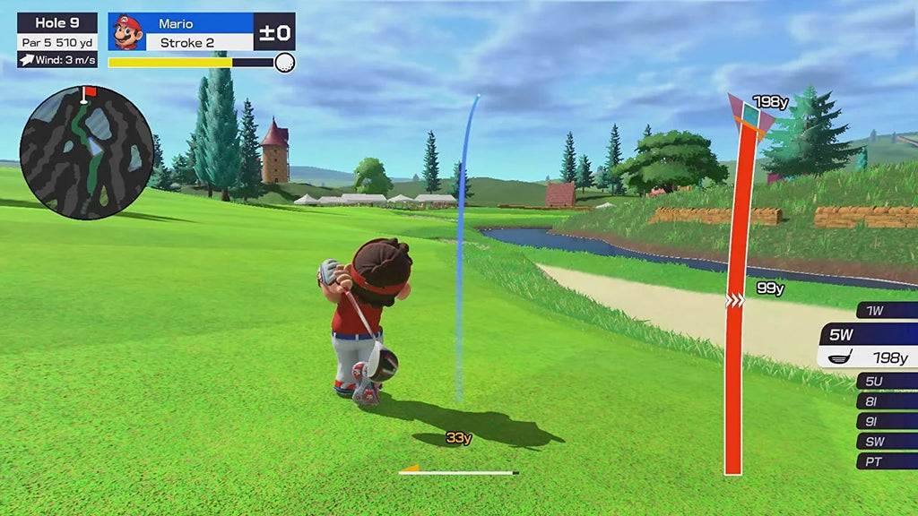 Golf: - Rush Super Nintendo Switch Mario