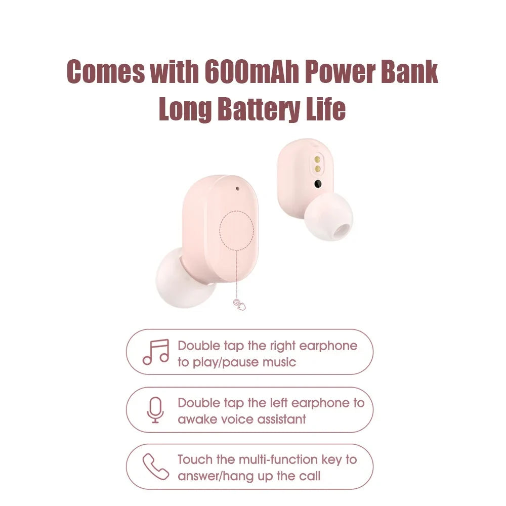 Airdots BT5.2 Earbuds TWS MIUI Earphones Redmi In-Ear Wireless 3
