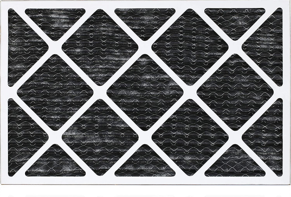 Eliminator with MERV Carbon Odor 8 Air Filters AC 24x30x1 Activated Filterbuy (5-Pack) Pleated HVAC Furnace
