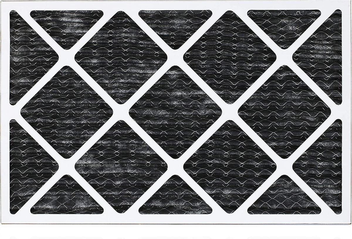 Eliminator with MERV Carbon Odor 8 Air Filters AC 24x30x1 Activated Filterbuy (5-Pack) Pleated HVAC Furnace