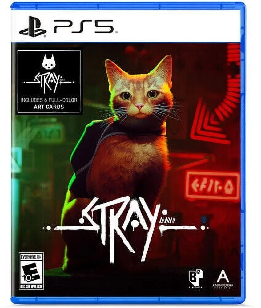 Game] 5 Stray Video for PlayStation Playstation 5 [New