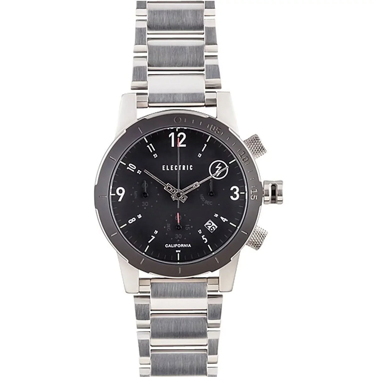 Watch,All Visual Black/Crystal,One Luxury Size FW03 SS Mini Electric