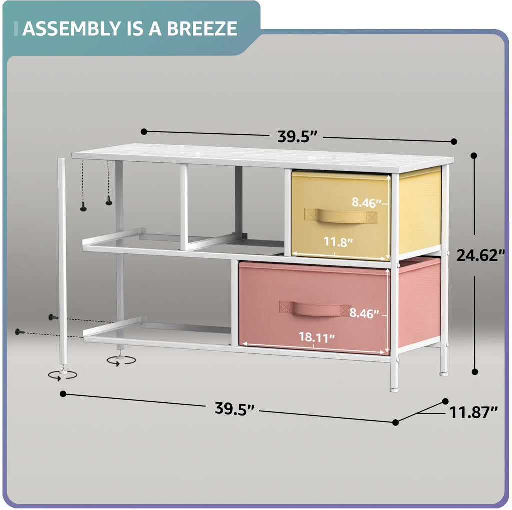 Storage Cube Pastel - Dresser
