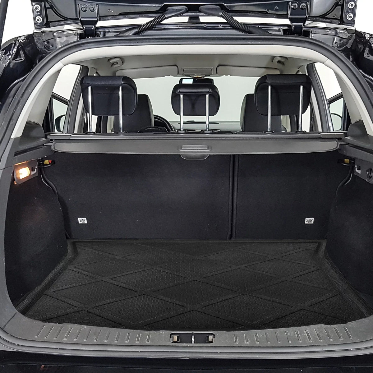 Bargains Ford Black Edge Trunk Boot Cargo Floor Unique Liner for Tray Rear 2007-2014 Mat Waterproof
