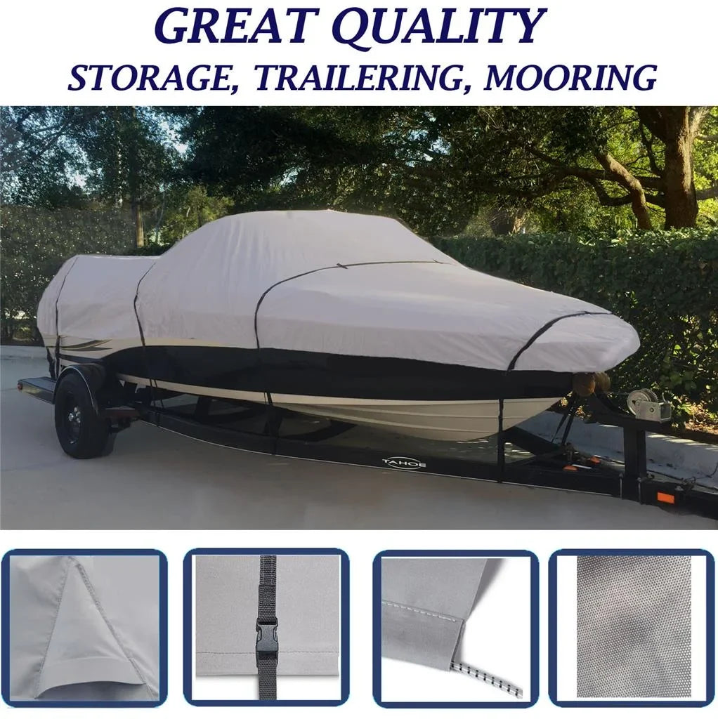 O/B 18'6" COVER COVERED SEAHAWK STORAGE, for AS RIVER TRAVEL, BOAT Compatible LIFT NORTH 2013-2015 I/O