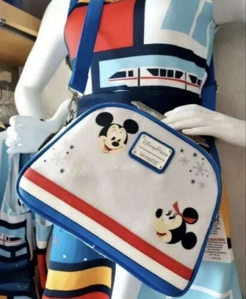 Disney Bag Loungefly Resort Celebration Contemporary 50th Anniversary Monorail Crossbody