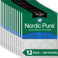 12x24x1 Plus Carbon Air Pack Green Eco-Friendly (11_1/2x23_1/2) Filters 12 Pure