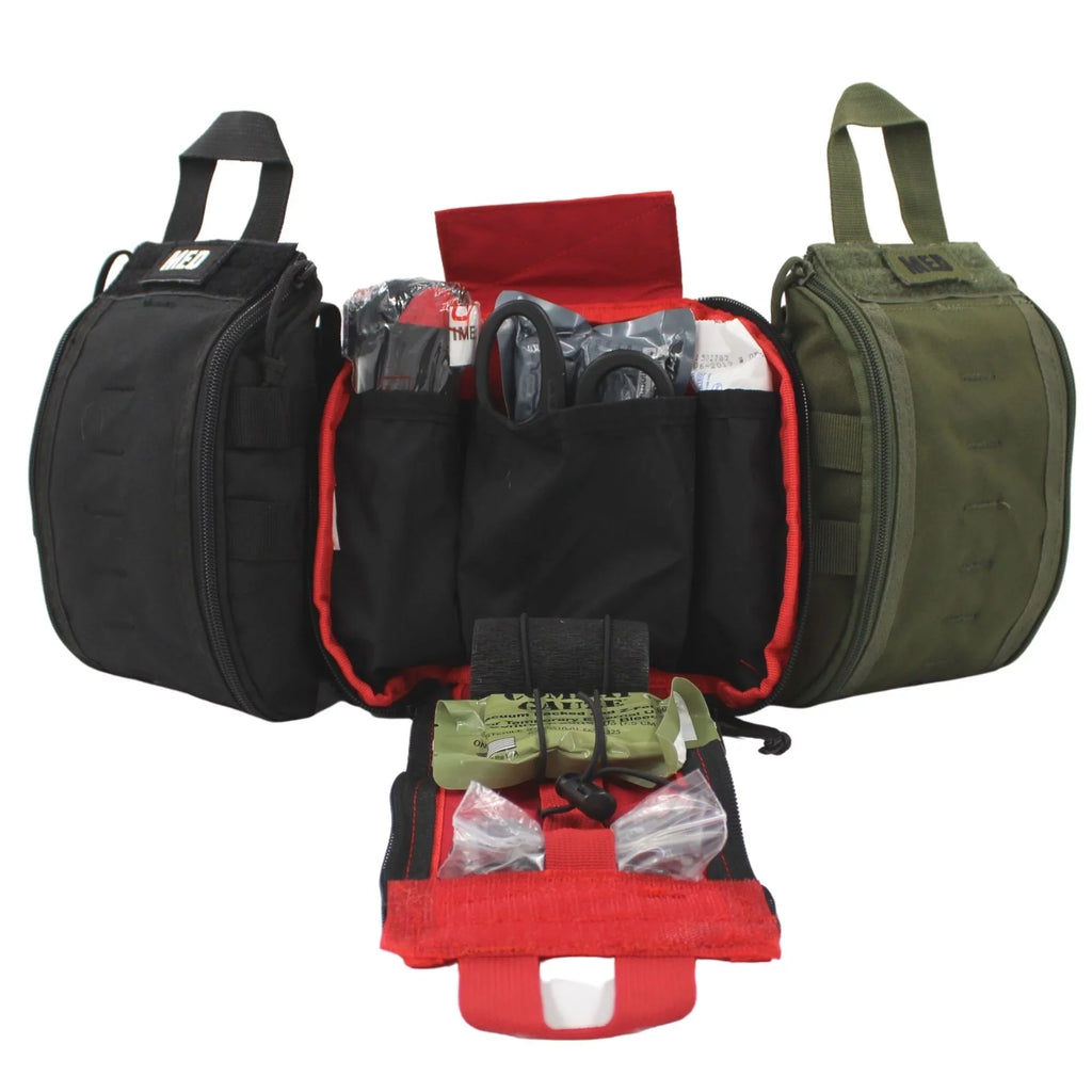 Luminary Black Gunshot Care Trauma Wound Kit