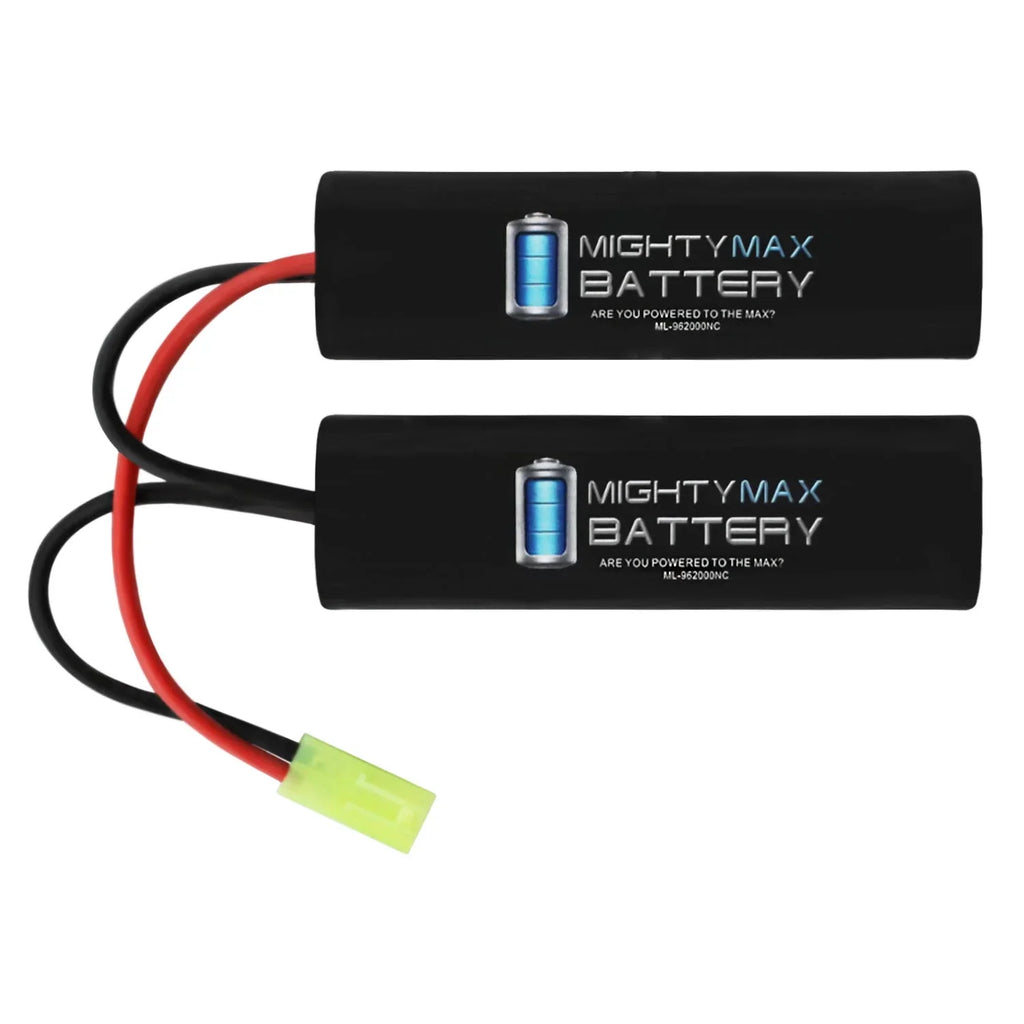NUNCHUCK REPLACES BATTERY RIS AIRSOFT 9.6V NiMH 2000mAh AEG EBB AMR-4