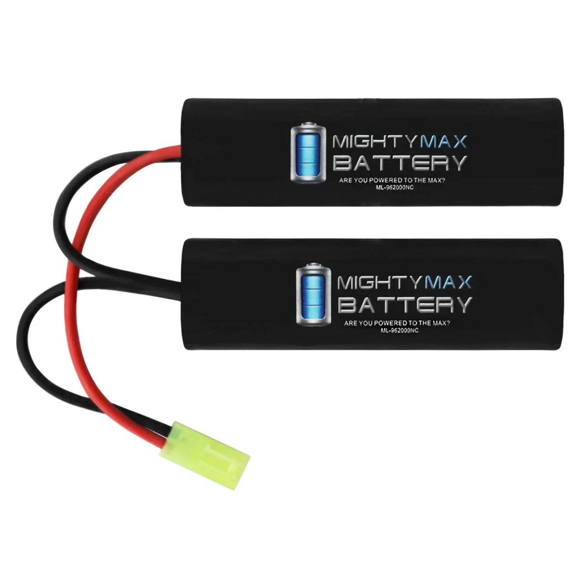 NUNCHUCK REPLACES BATTERY RIS AIRSOFT 9.6V NiMH 2000mAh AEG EBB AMR-4
