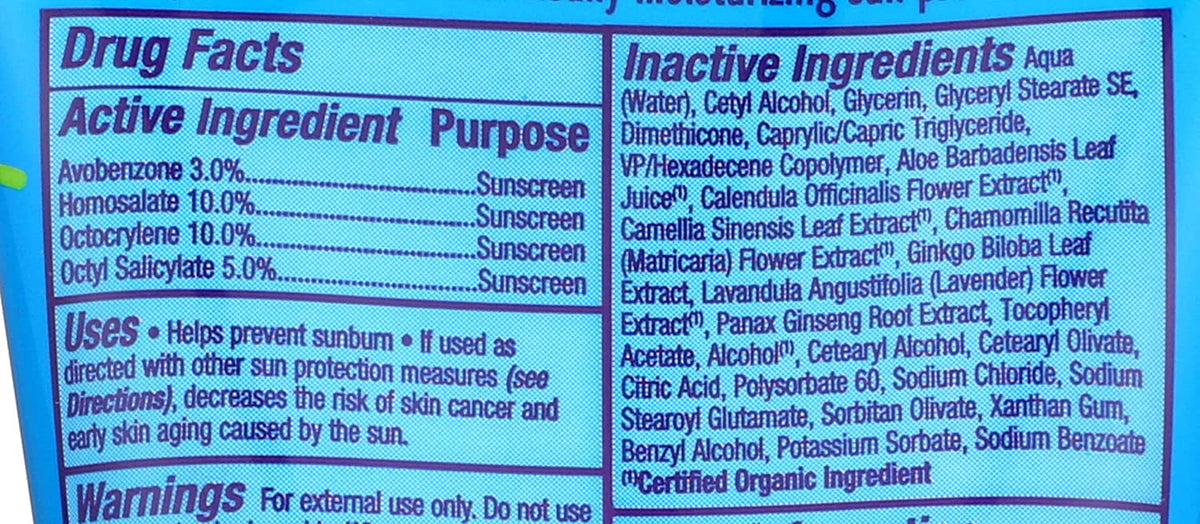 50 4 3 Sport Sunscreen oz Botanica Pack SPF Alba of
