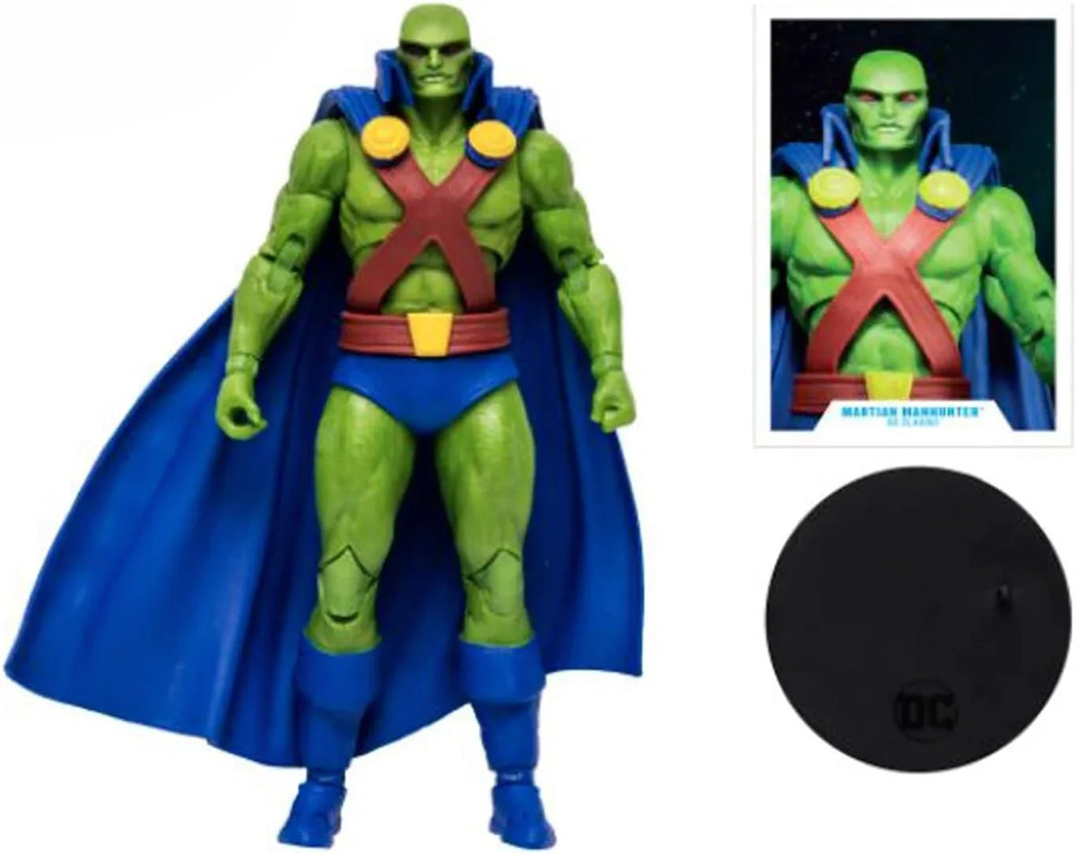 Inch Label) Martian 7 (Gold Action Multiverse | Manhunter DC Figure