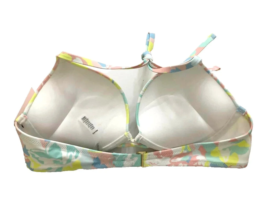 Size Colorful Add-2-Cups Push-Up Swim Bombshell Secret Bikini NWT Victoria's Top 32B Cup