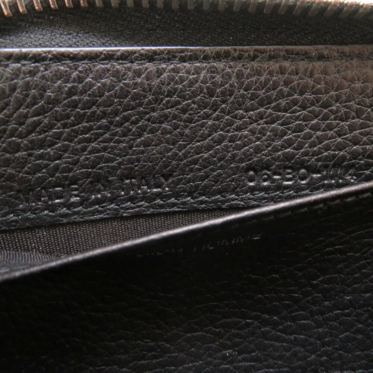 (Good) Leather Dior Pre-Owned Men's Homme Black Round Coin Case