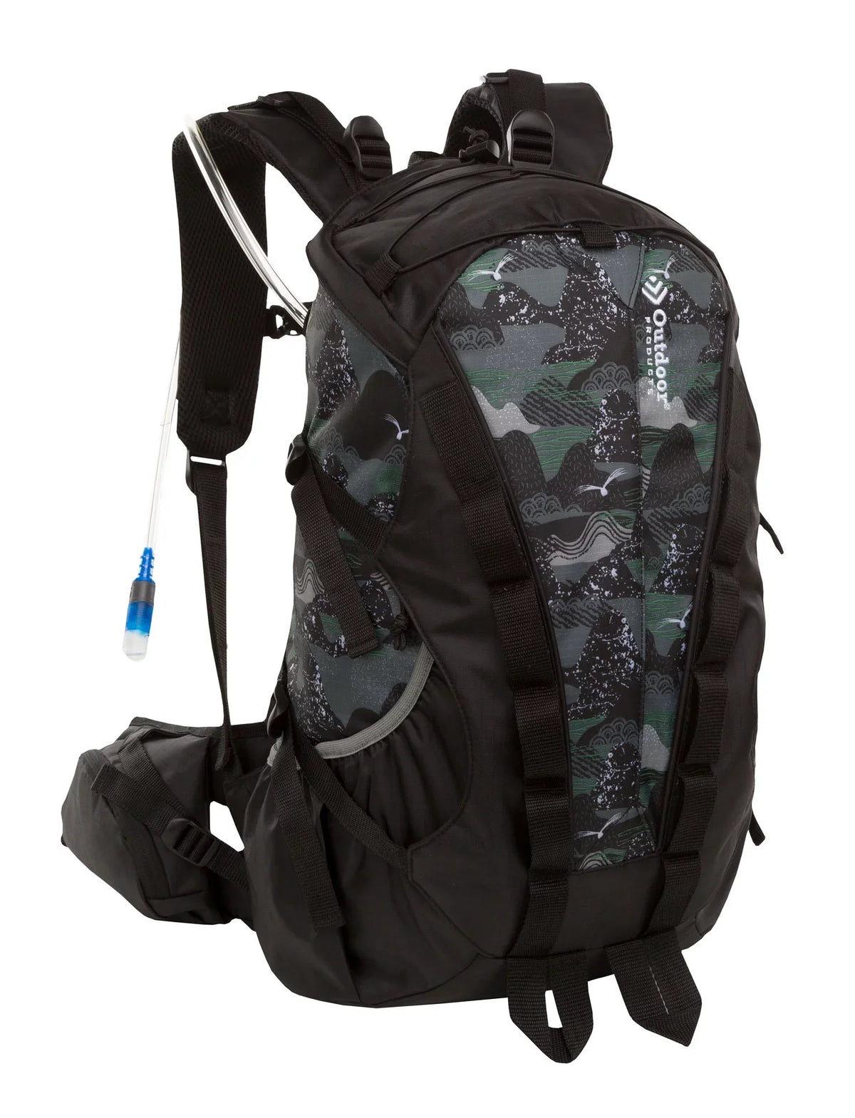 Big L Internal Black with Sur Frame, 28.5 Hydration Backpack Unisex, Bladder, Products Outdoor