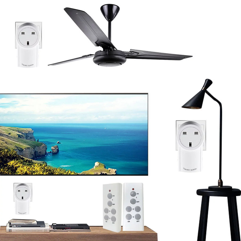 remote Universal RM 2200W control Broadlink remote socket + outlet power 433.92MHZ rf plug socket 10A Compatible