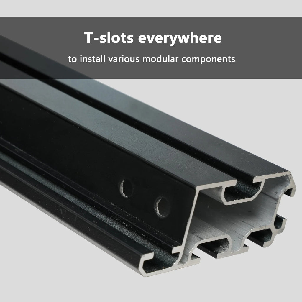 Cargo 660lbs Universal SUV Roof Max Fits System Cars Aluminum Car Platform, for Load, Carrier Black Rooftop Truck 67"x52"