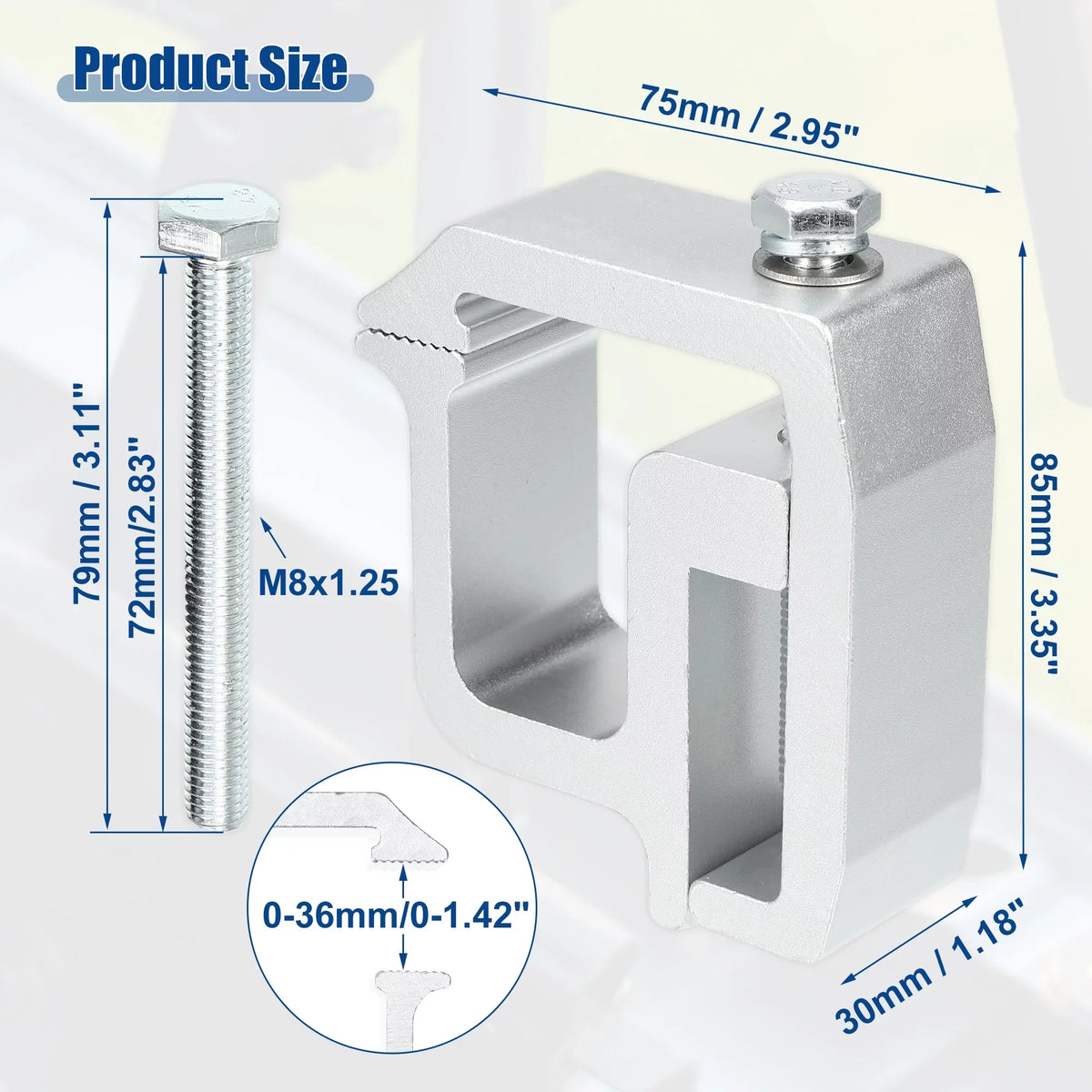 Cap Silverado Bargains Truck Shell Silver Mount Bed Clips Unique Chevy Pcs 1500 Clamps Tone for Fit Camper 2500HD 8